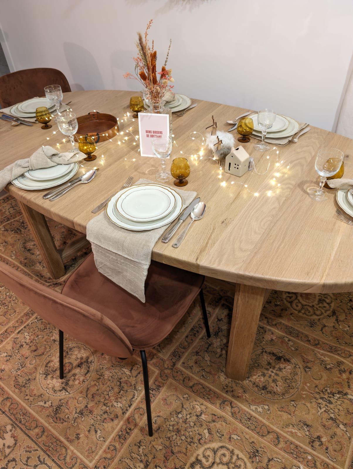 Table ovale