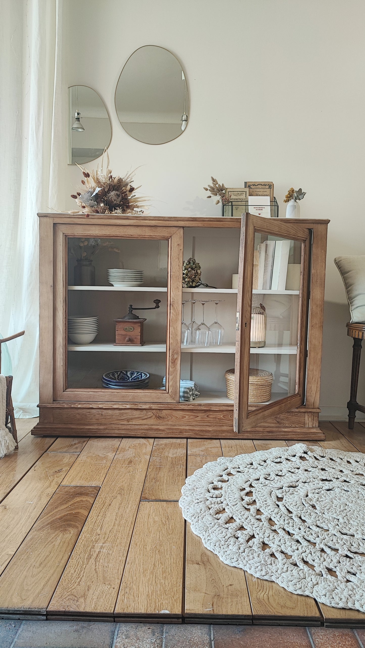 Vitrine basse