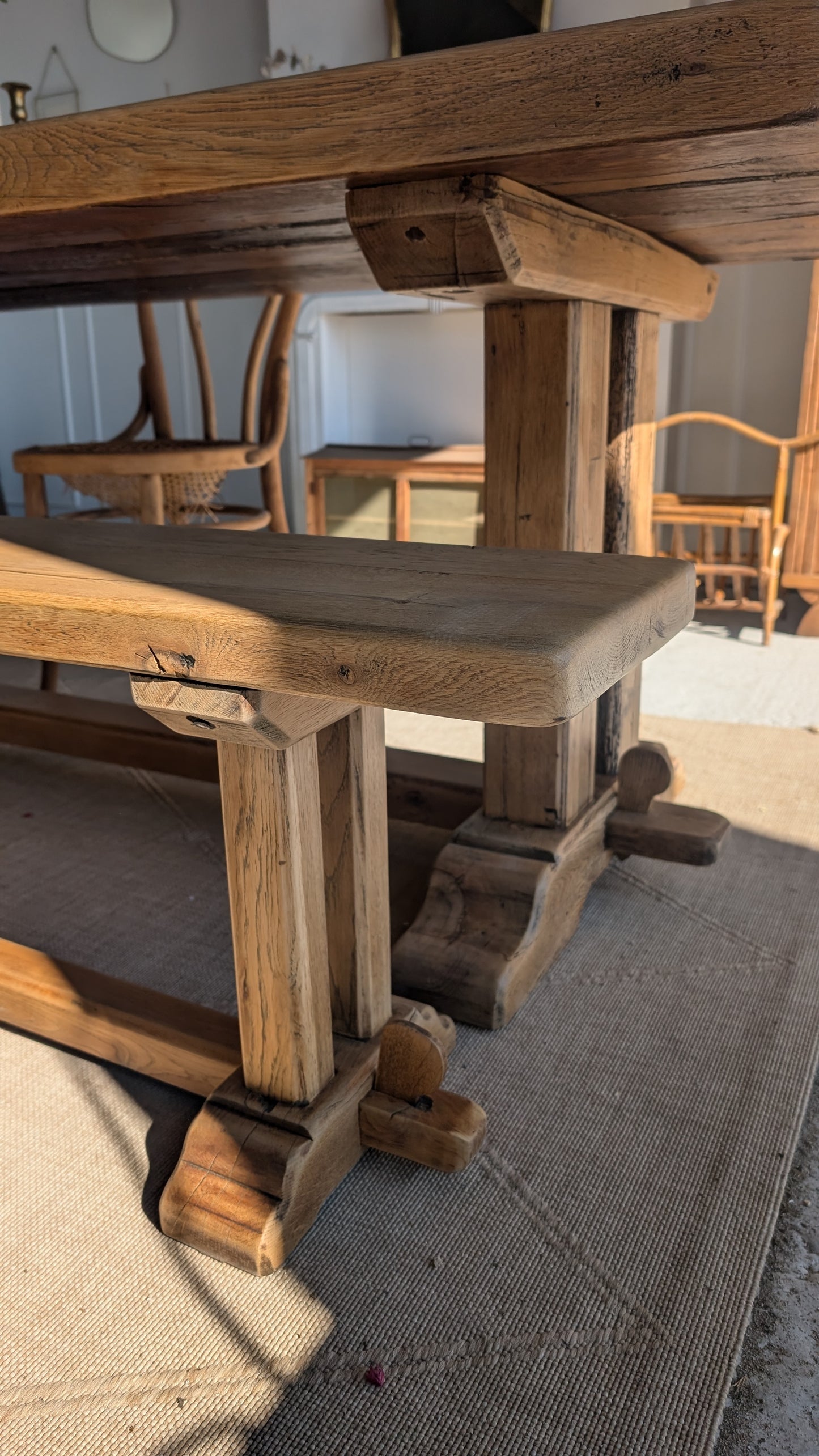 Table monastère et son banc