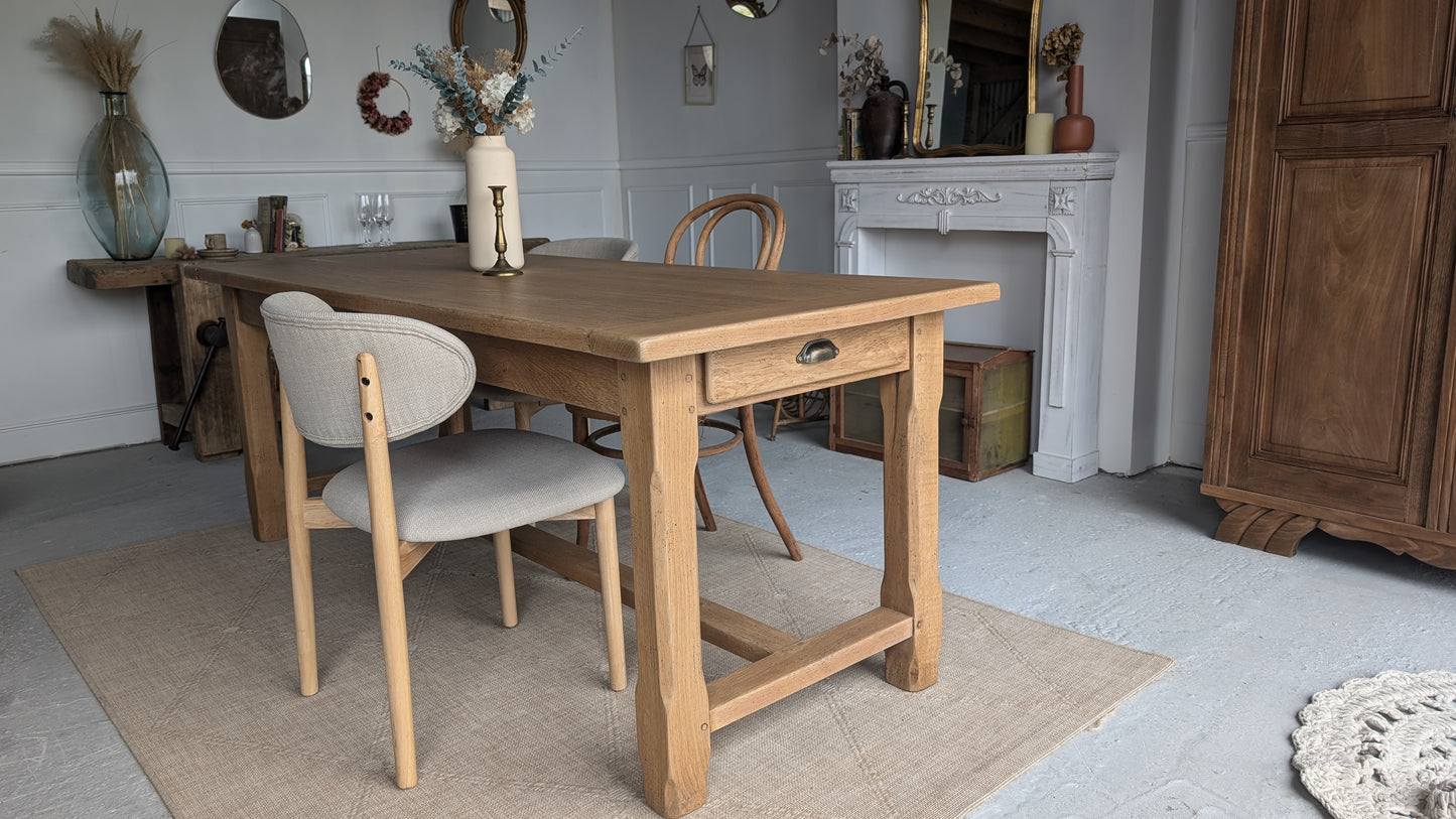 Table de ferme rectangulaire