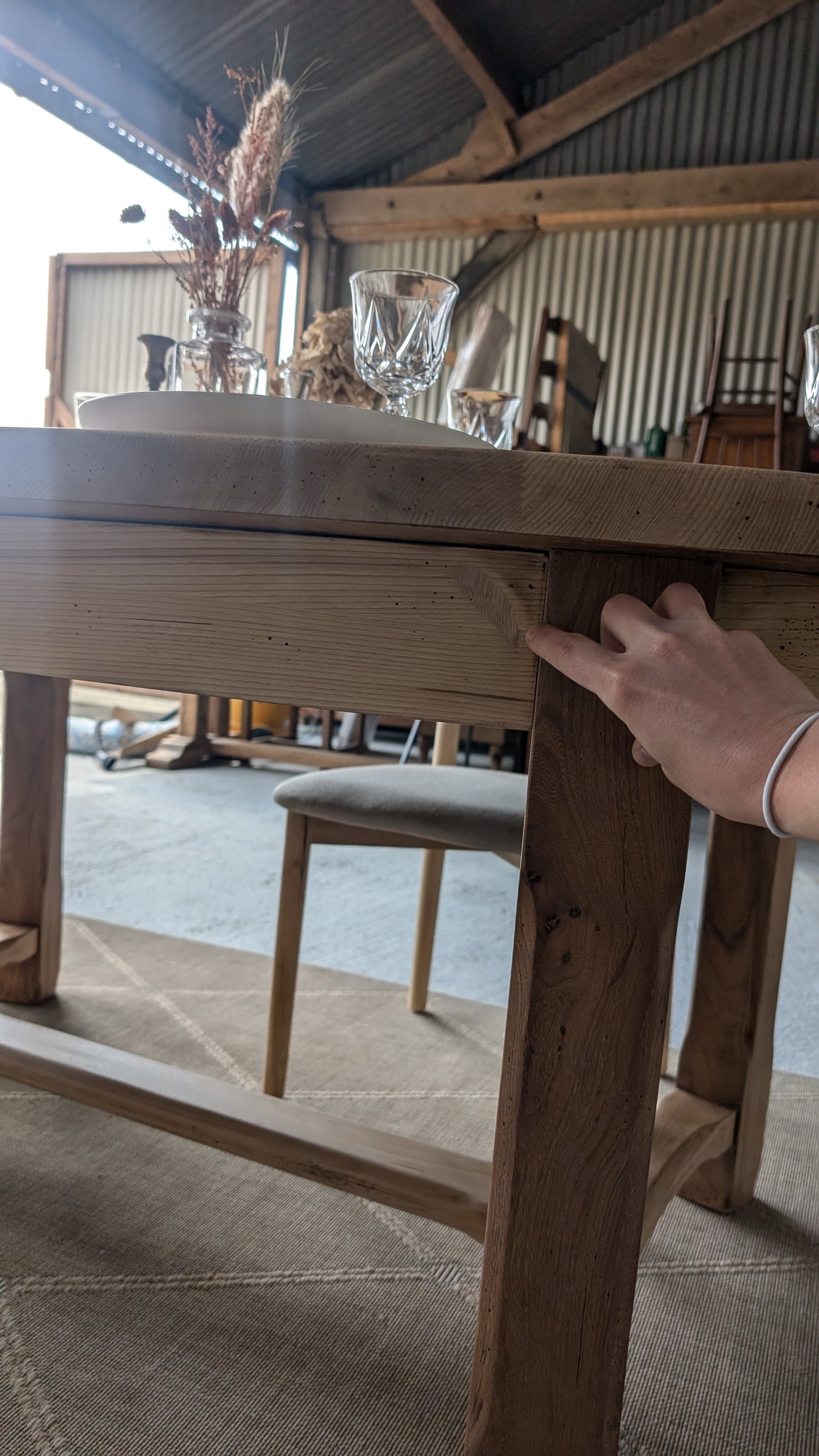 Table ovale