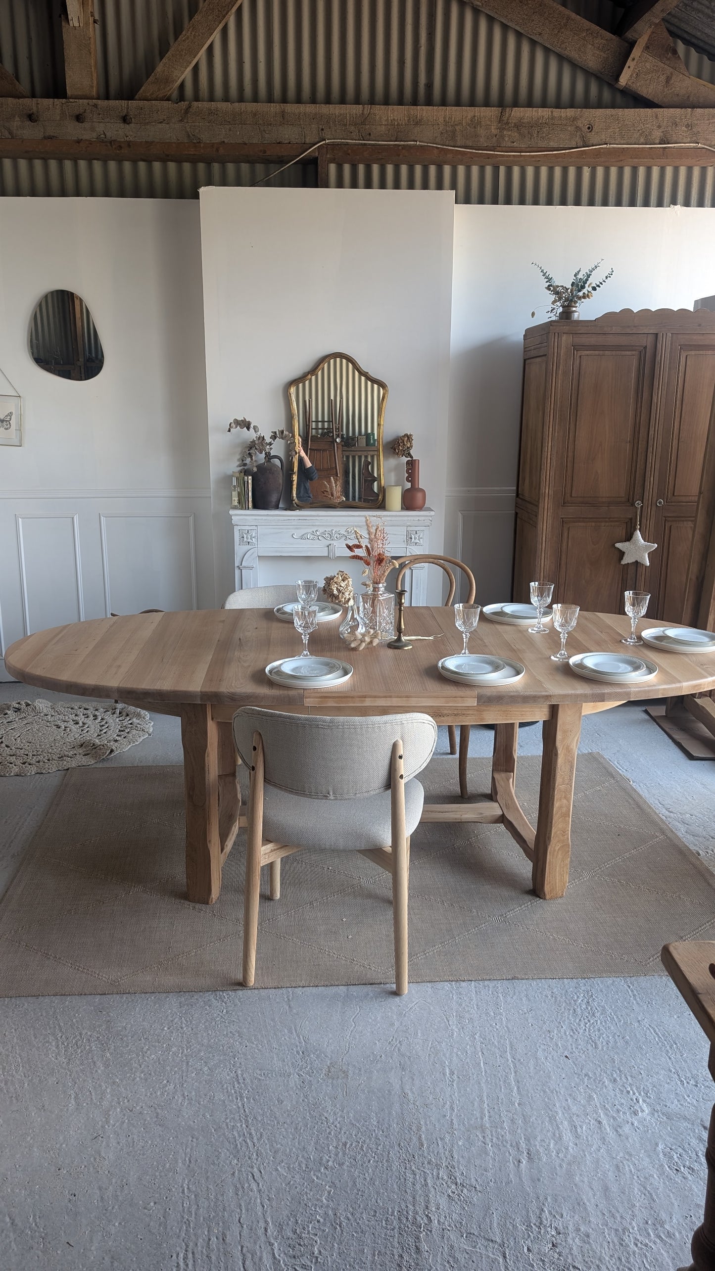 Table ovale