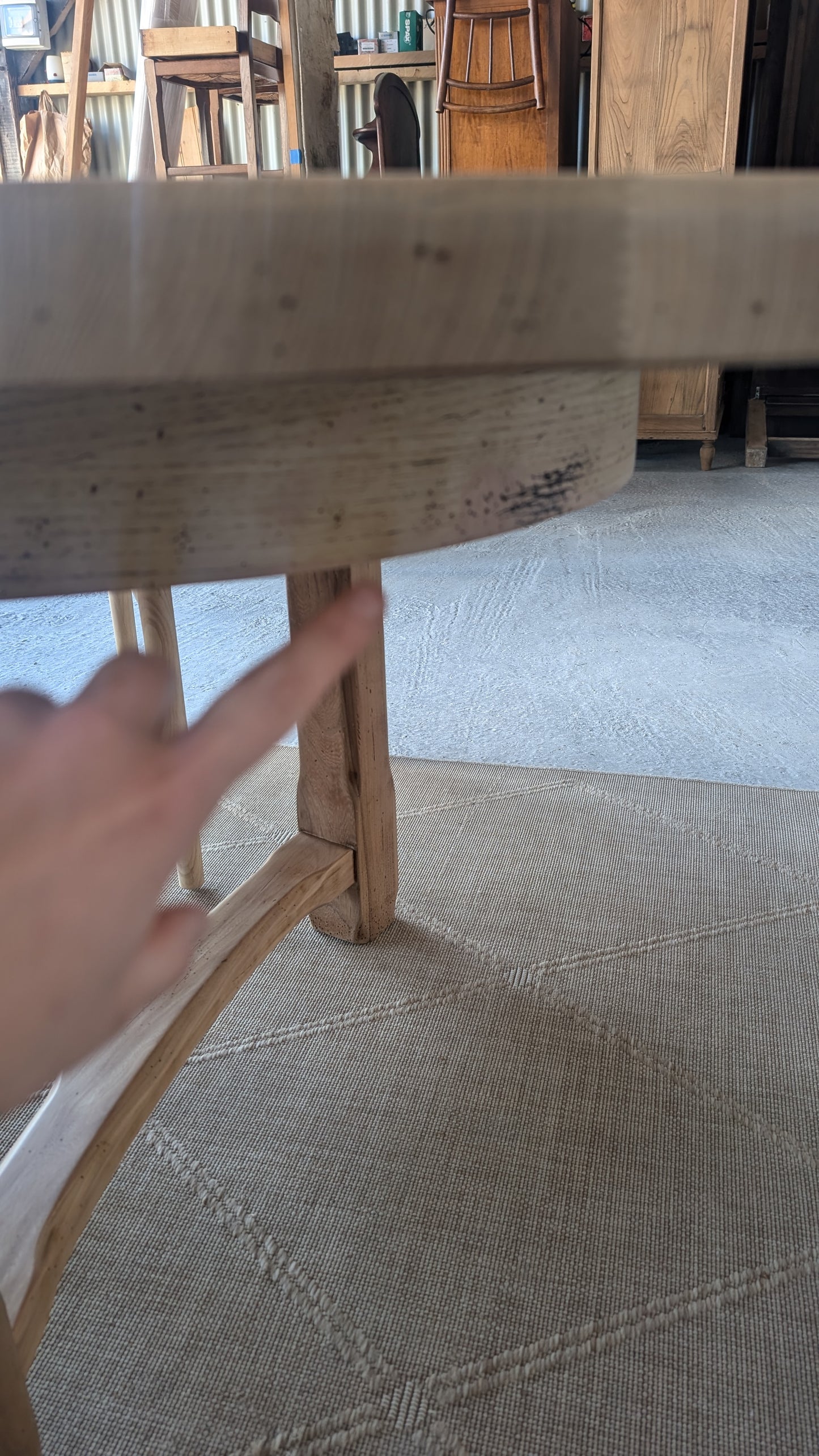Table ovale