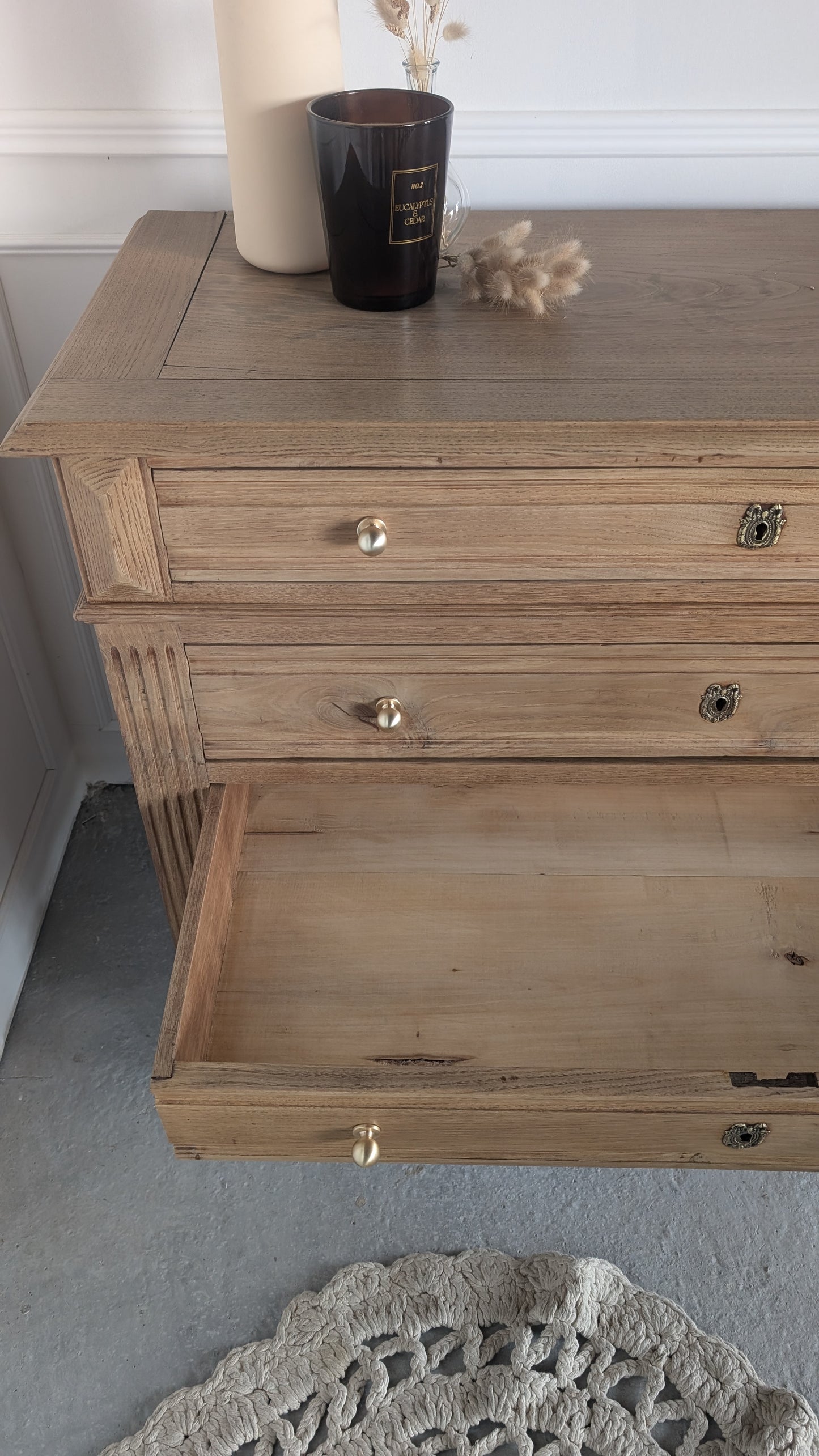 Commode en chêne