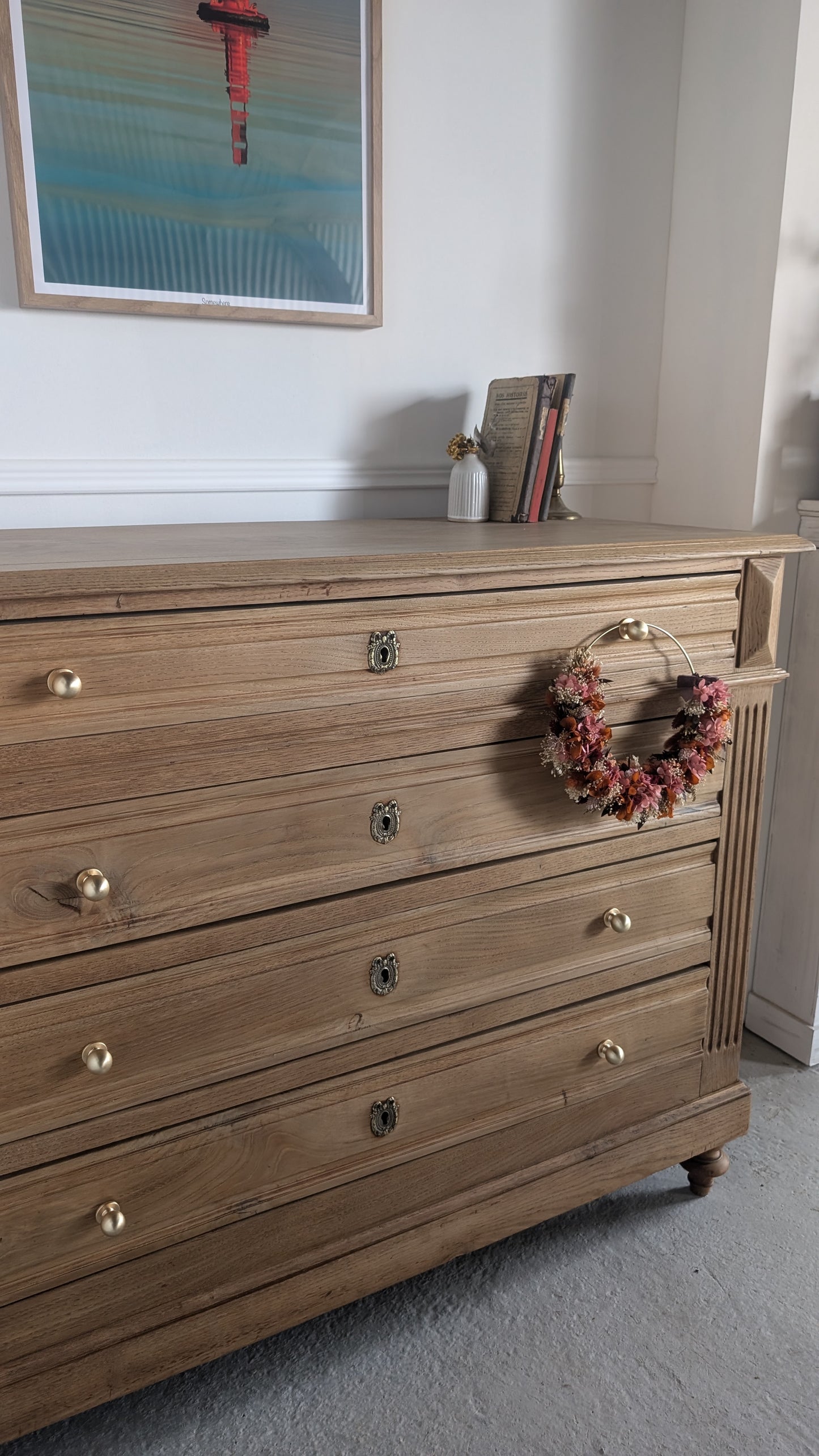 Commode en chêne