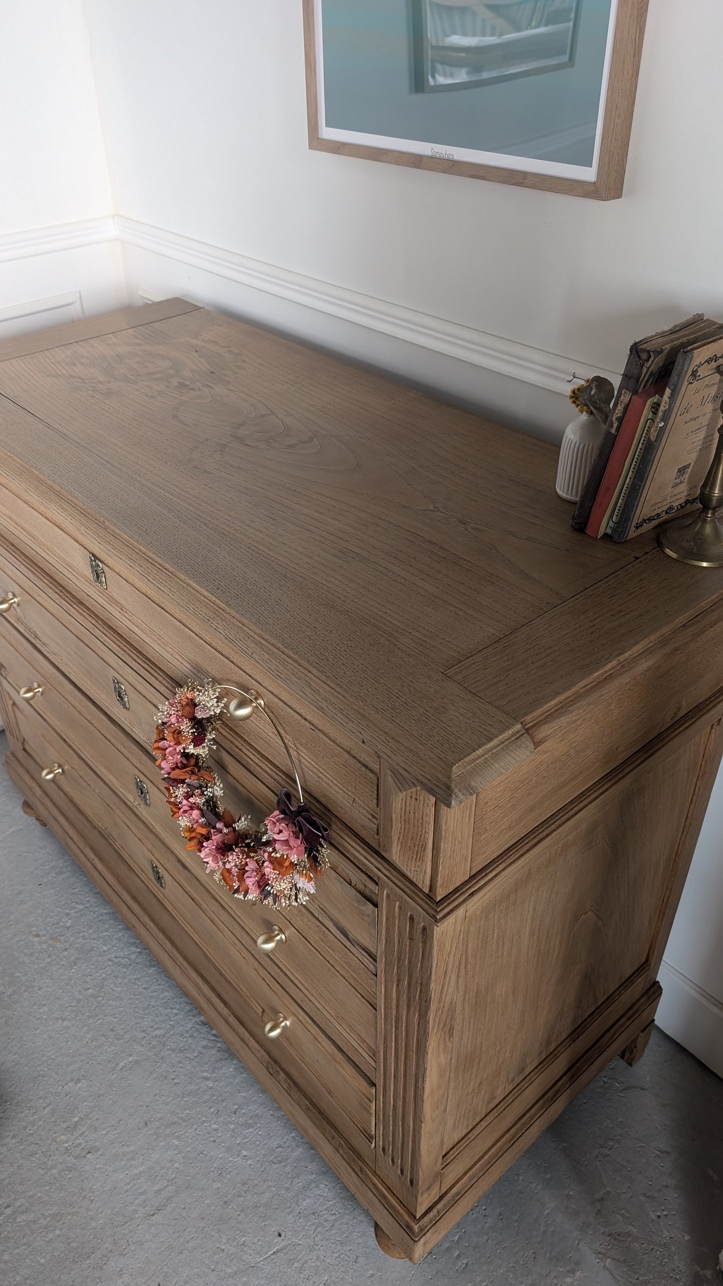 Commode en chêne