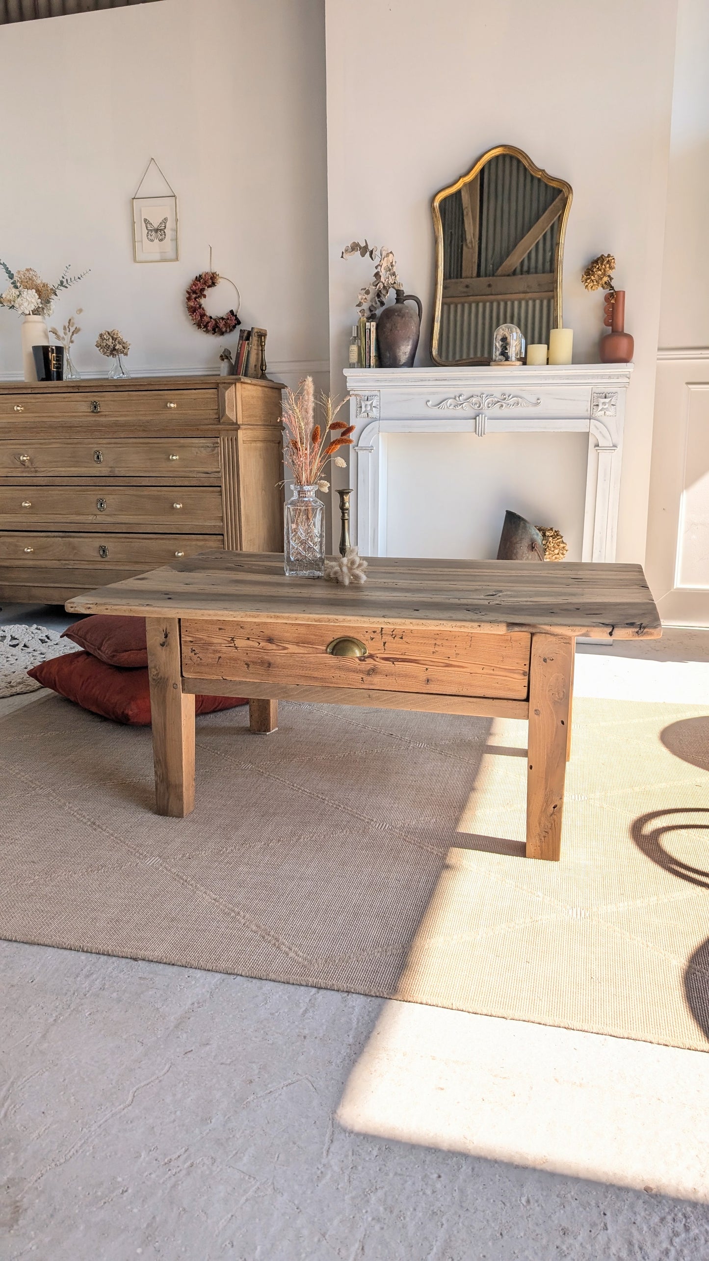 Table basse ancienne