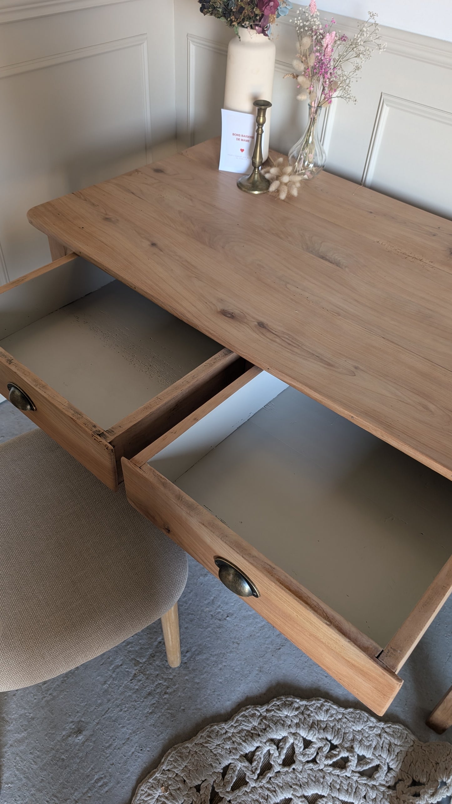Bureau en merisier
