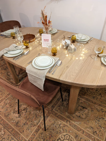 Table ovale