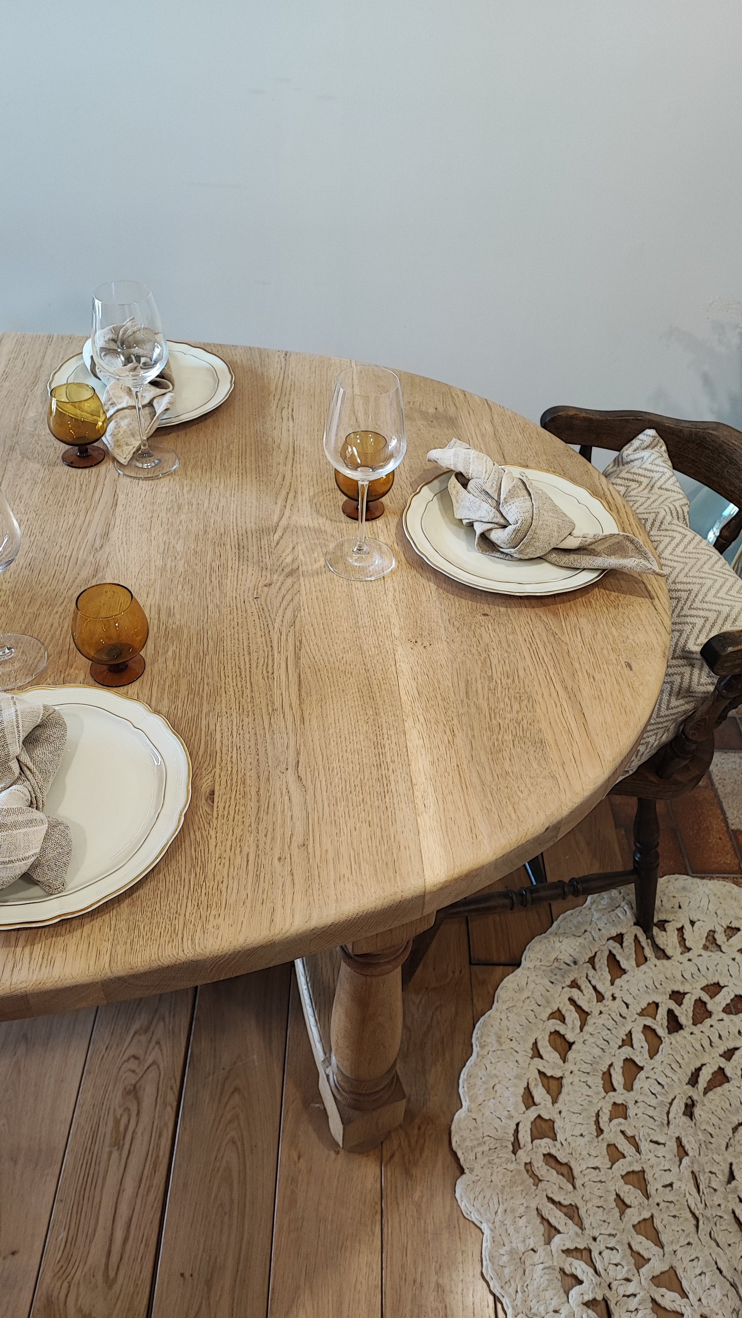 Table ovale