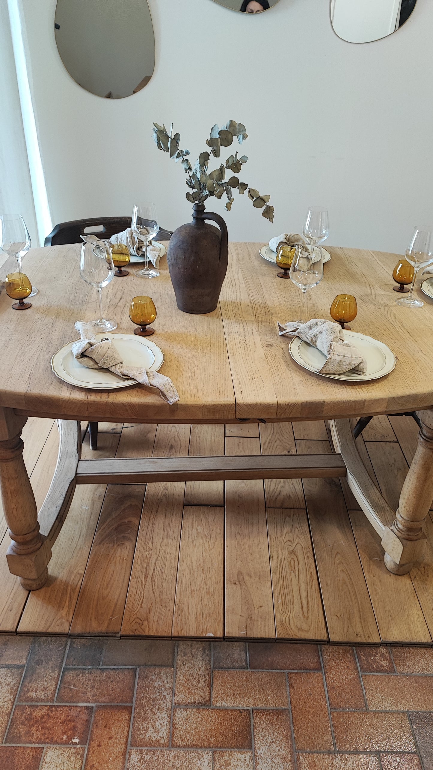 Table ovale