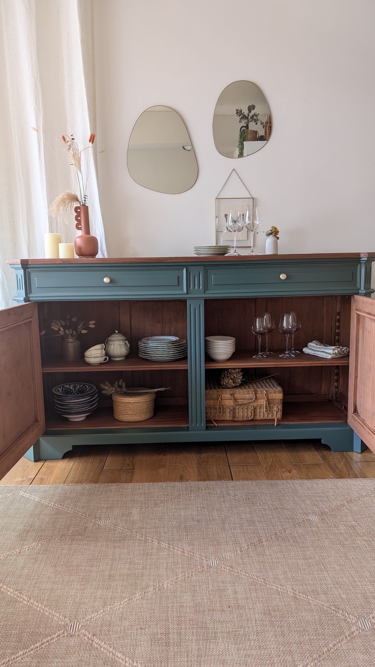 Enfilade verte