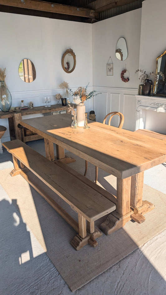 Table monastère et son banc