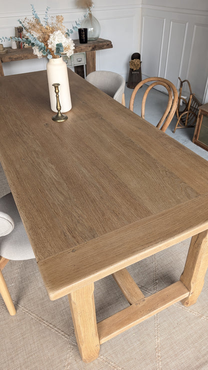 Table de ferme rectangulaire