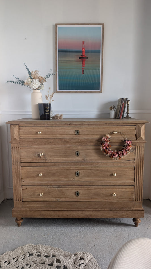 Commode en chêne