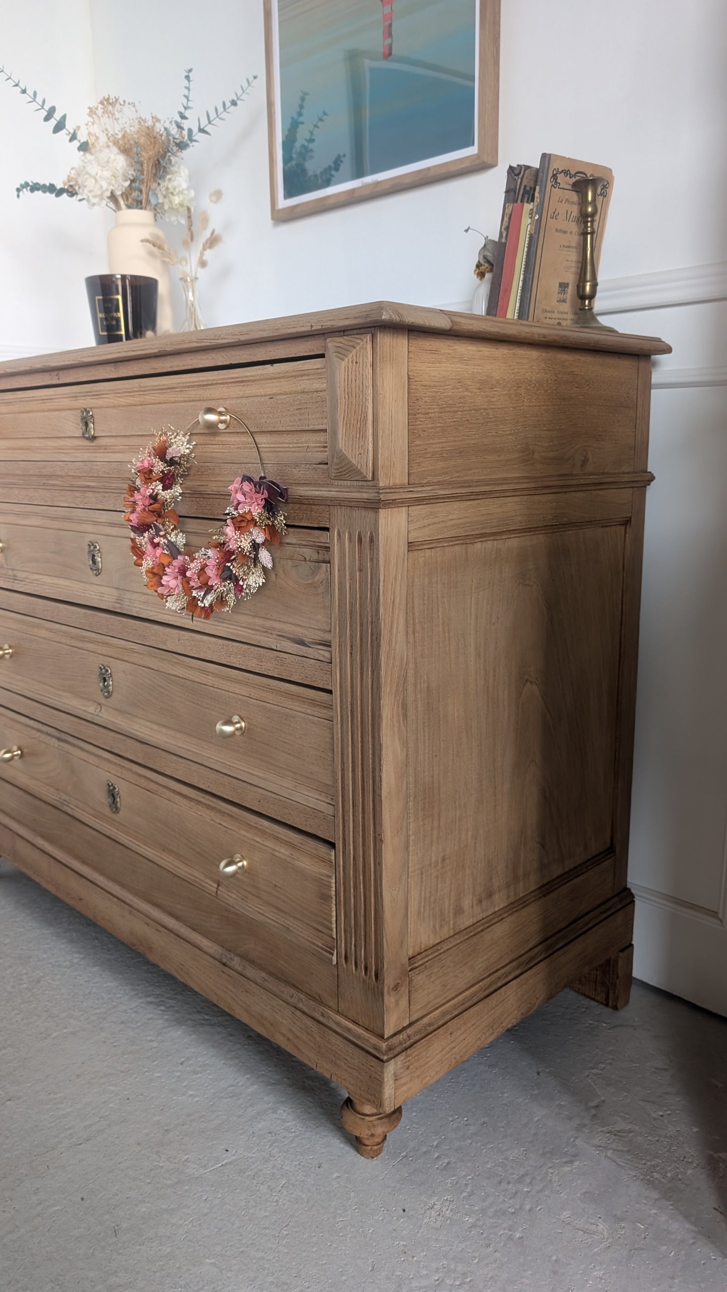 Commode en chêne