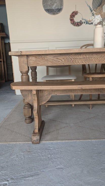 Table de ferme & son banc