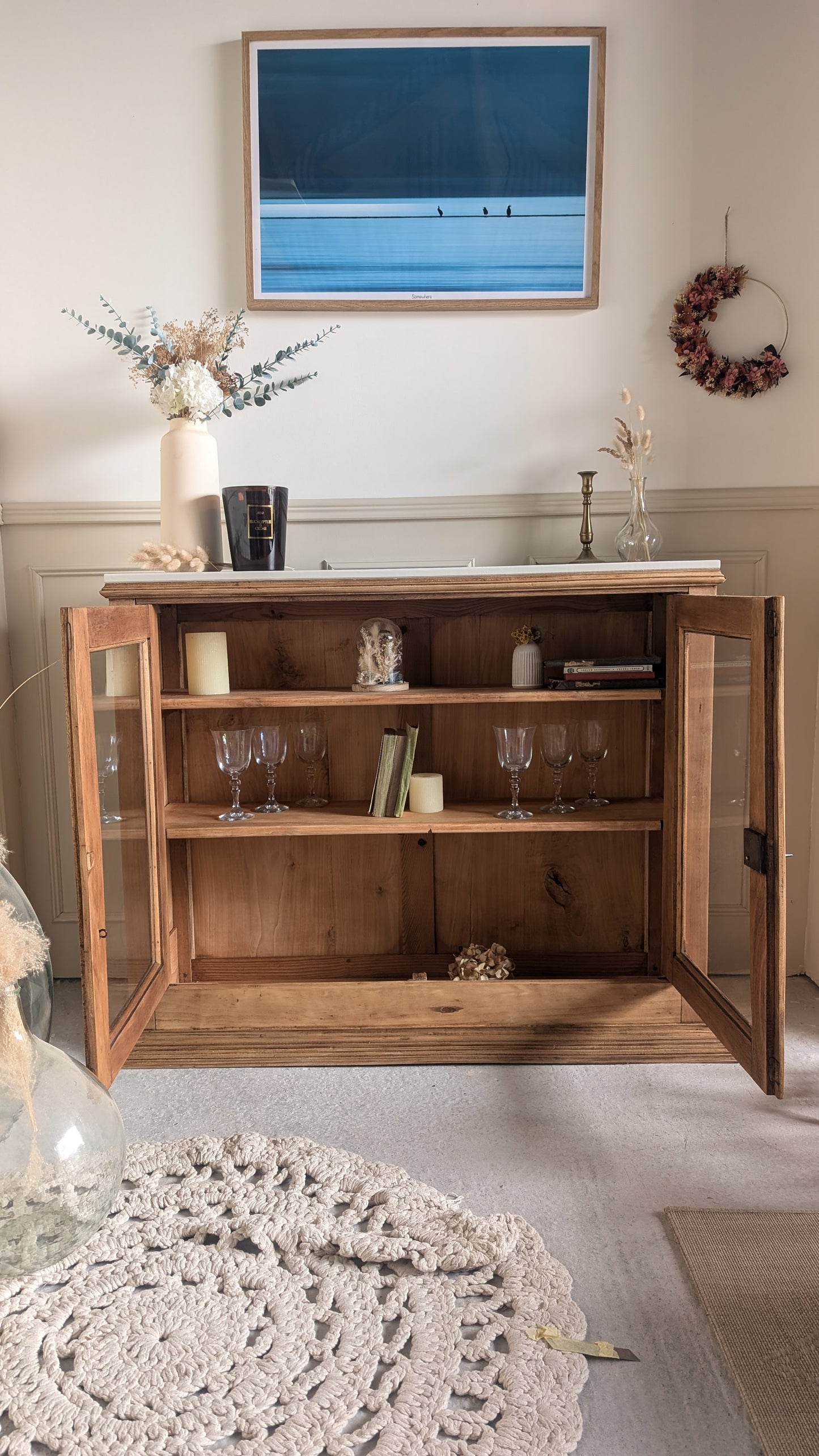 Vitrine basse