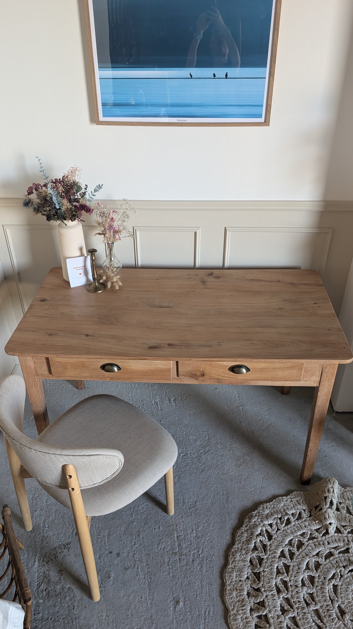Bureau en merisier