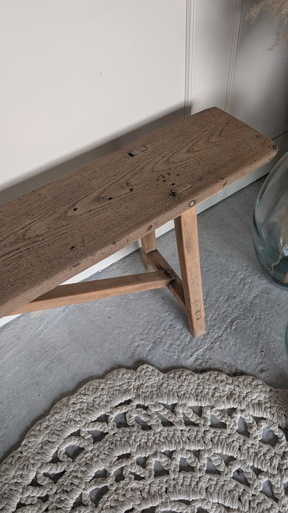 Banc ancien en chêne