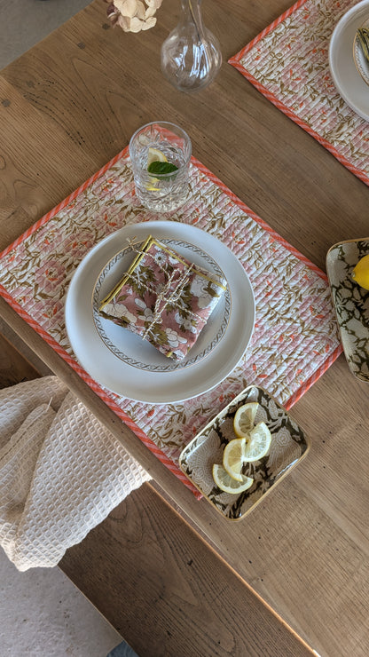 Sets de Table - Lot de 2 - Petunia Rose