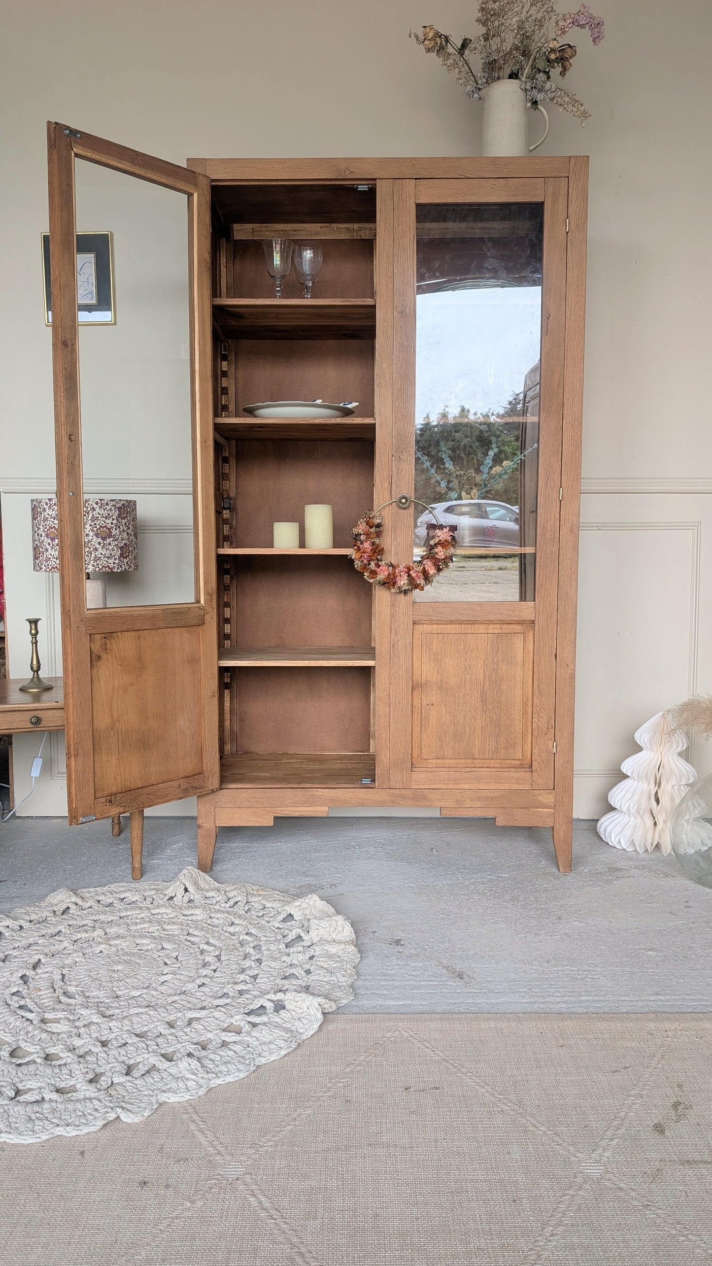 Vitrine deux portes