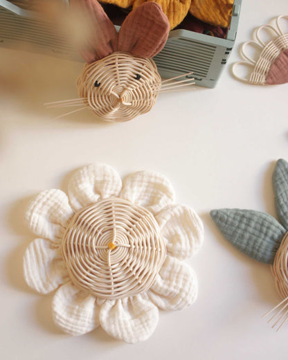 Grande fleur Capucine: Écru