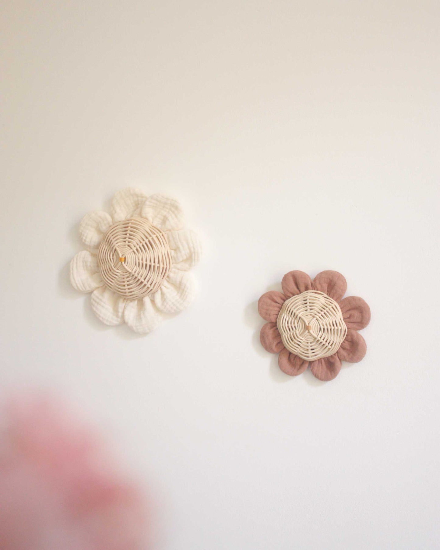 Grande fleur Capucine: Écru