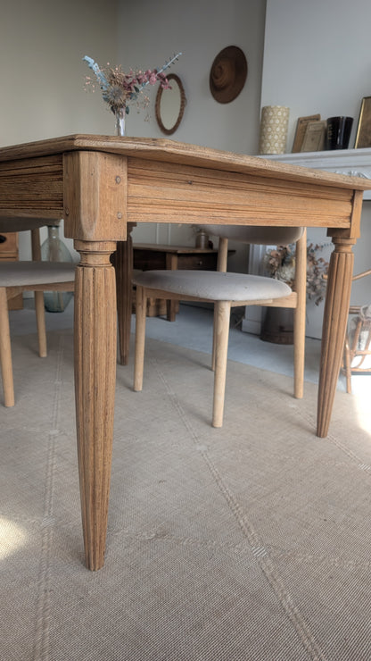 Table rectangulaire