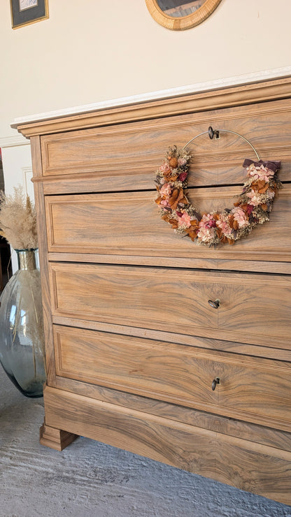 Commode ancienne en noyer