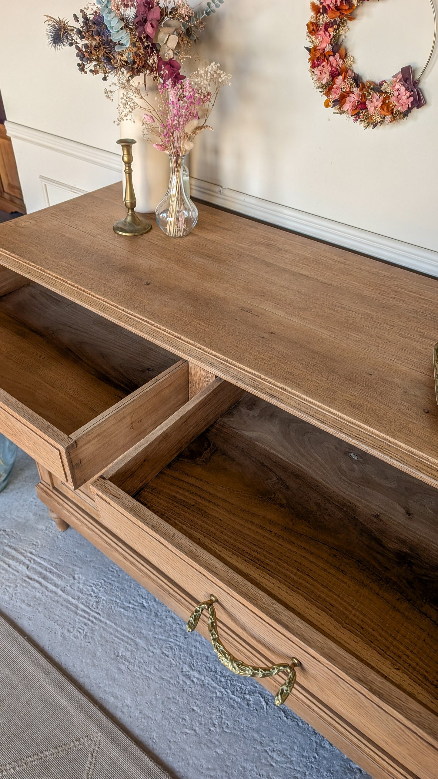 Grand buffet en chêne