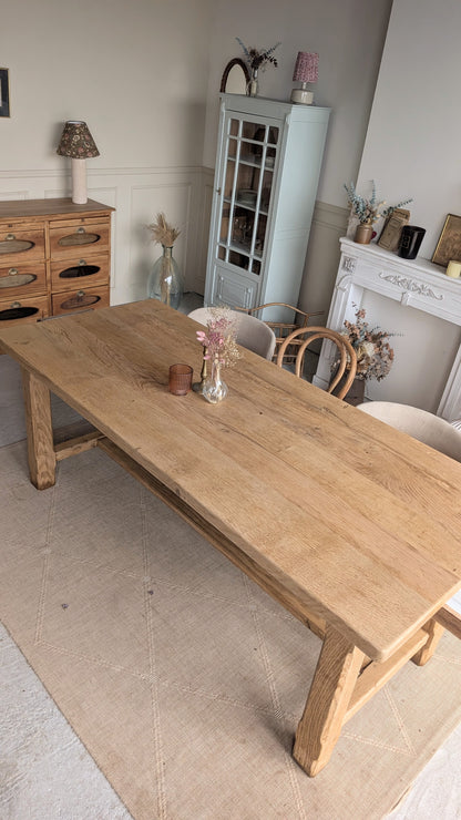 Table rectangulaire en chêne