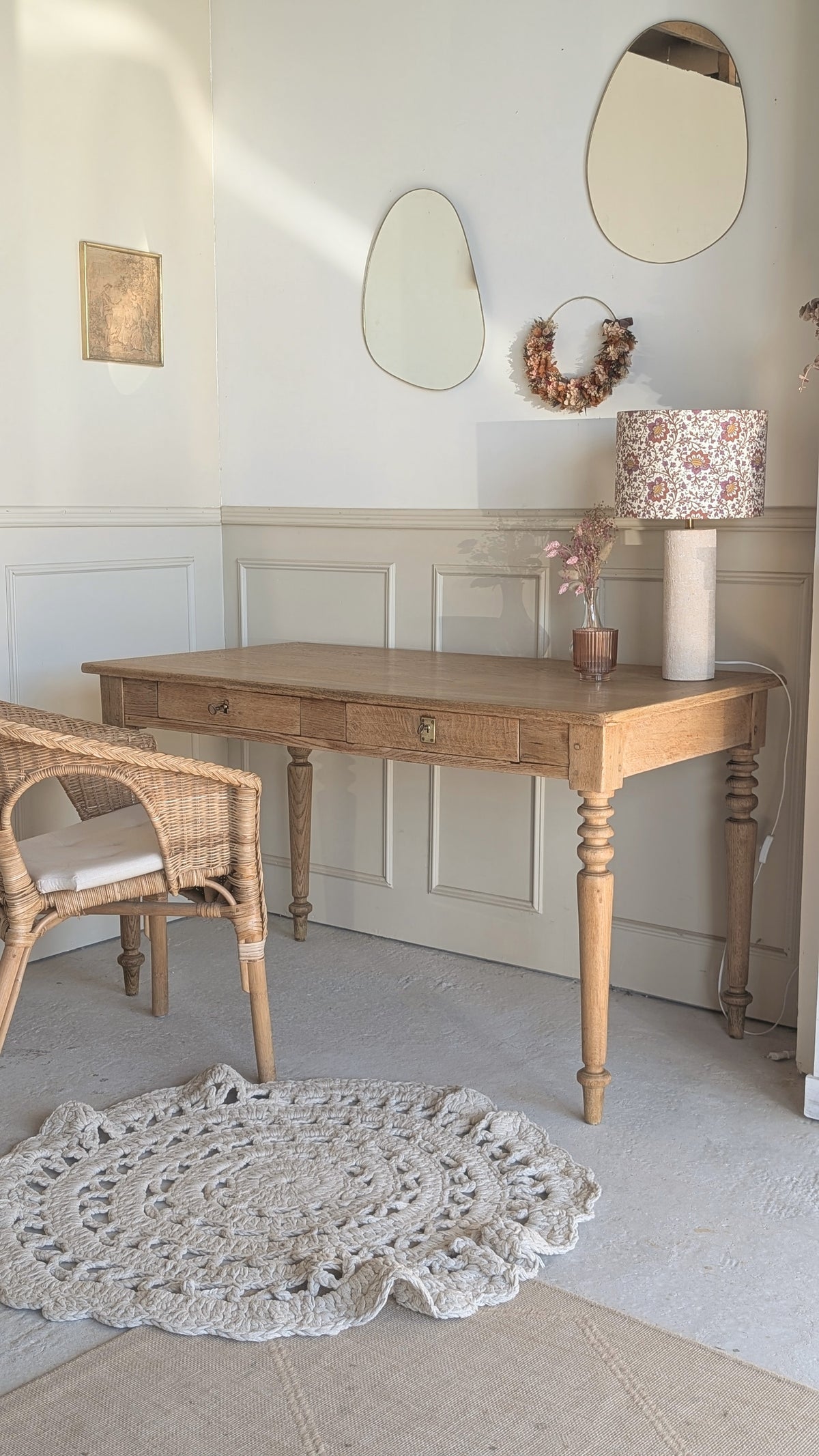 Bureau en chêne