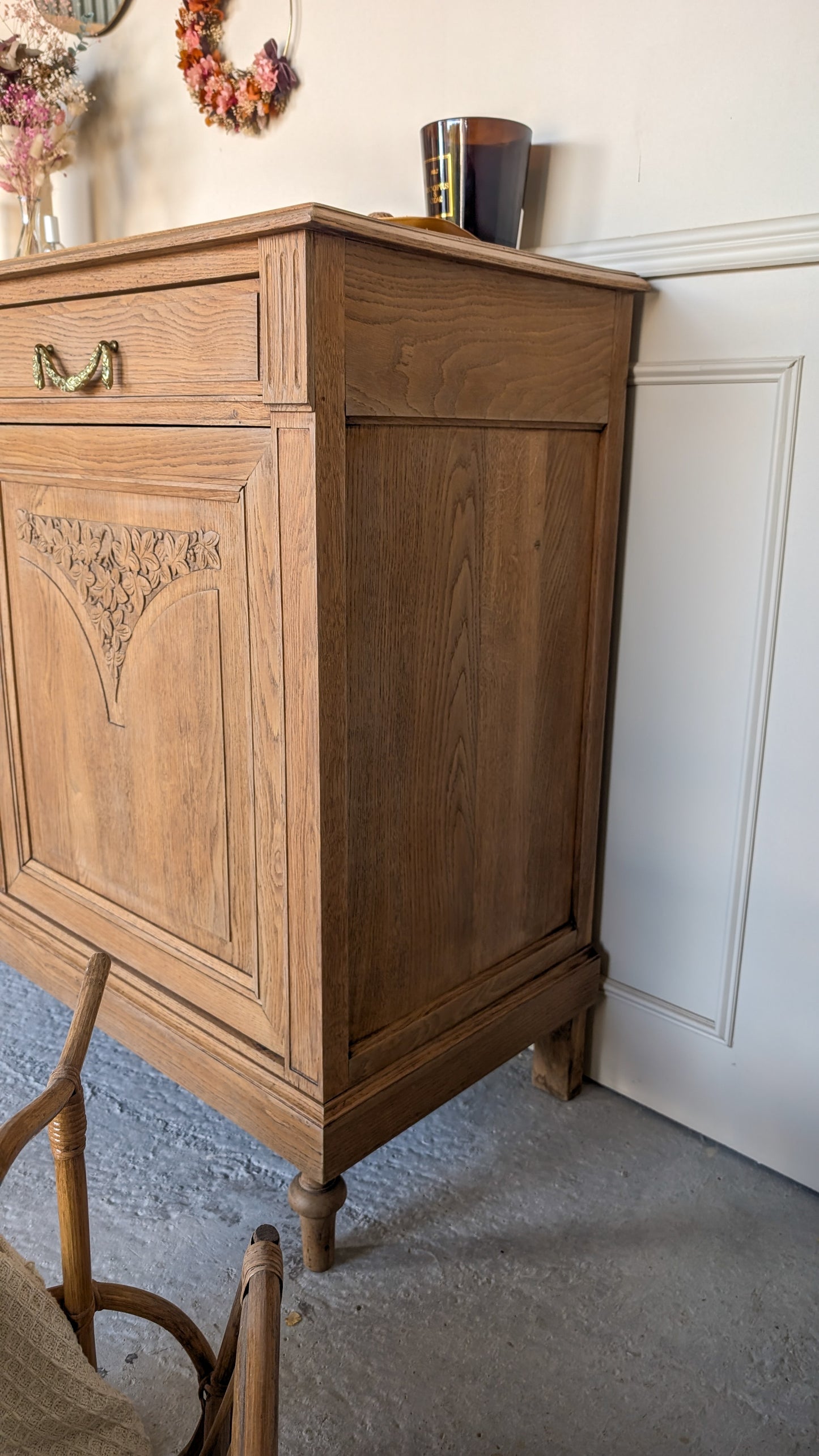 Grand buffet en chêne