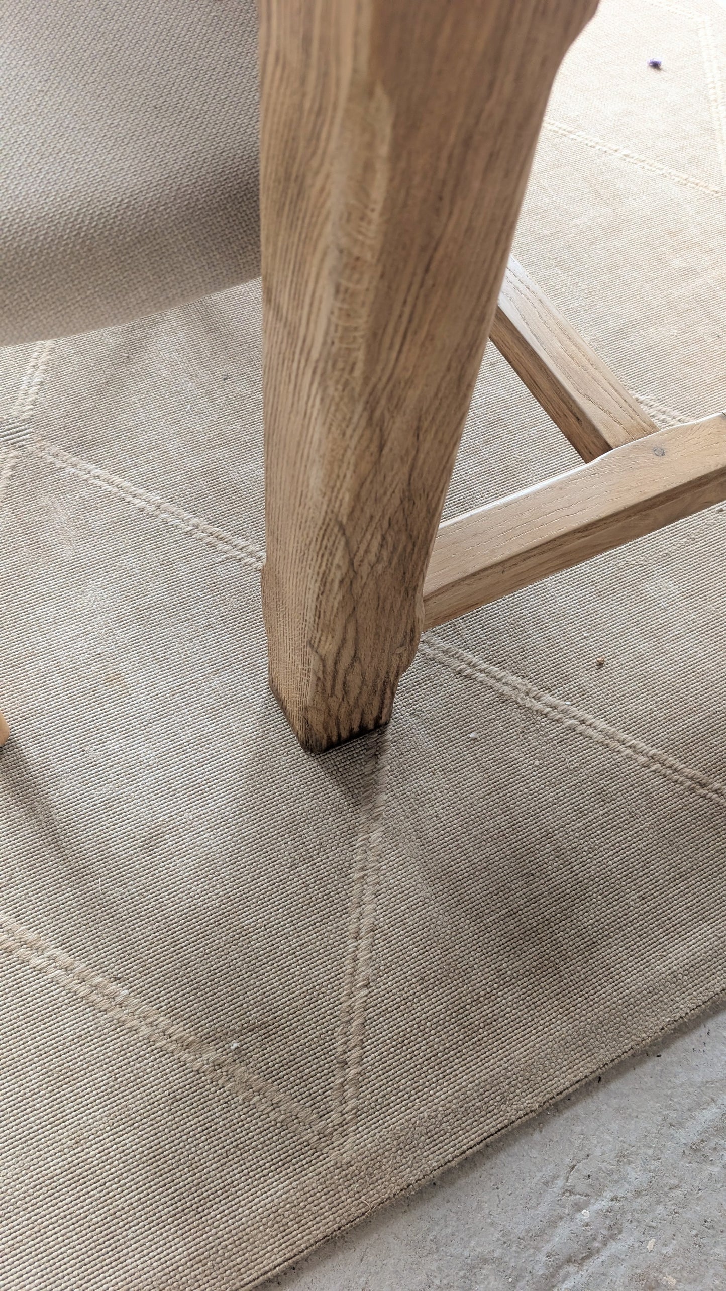 Table rectangulaire en chêne