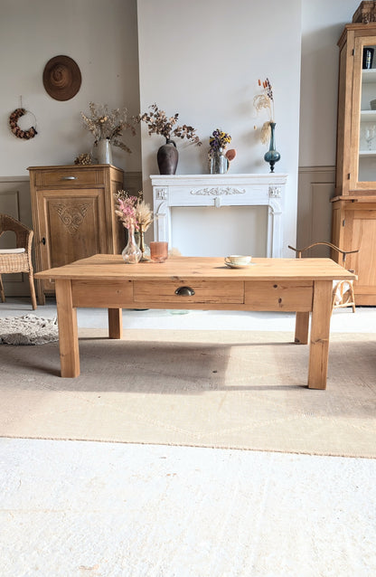 Table basse en pin