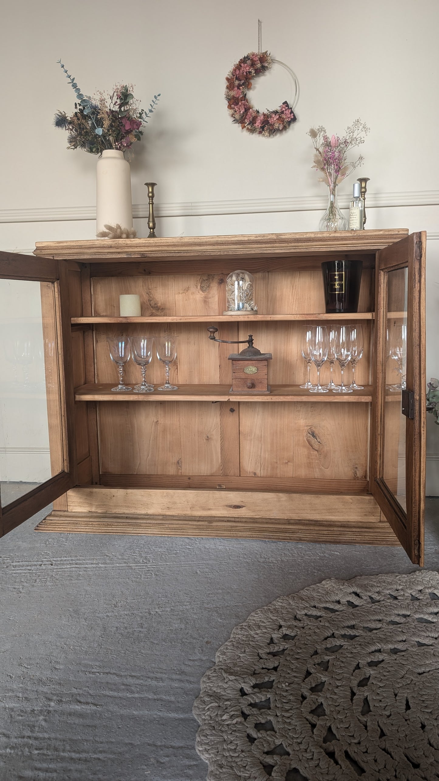 Vitrine basse