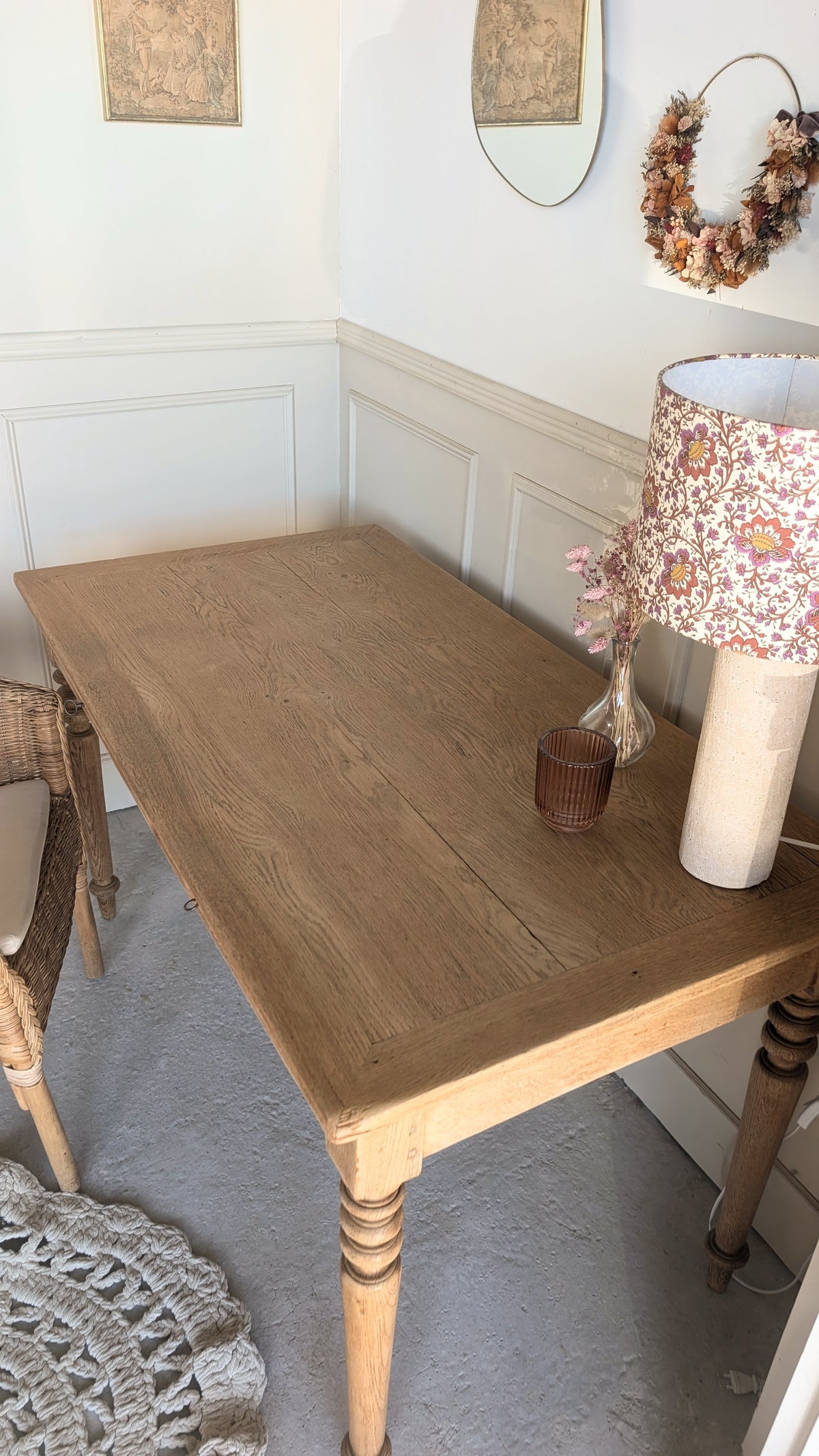 Bureau en chêne