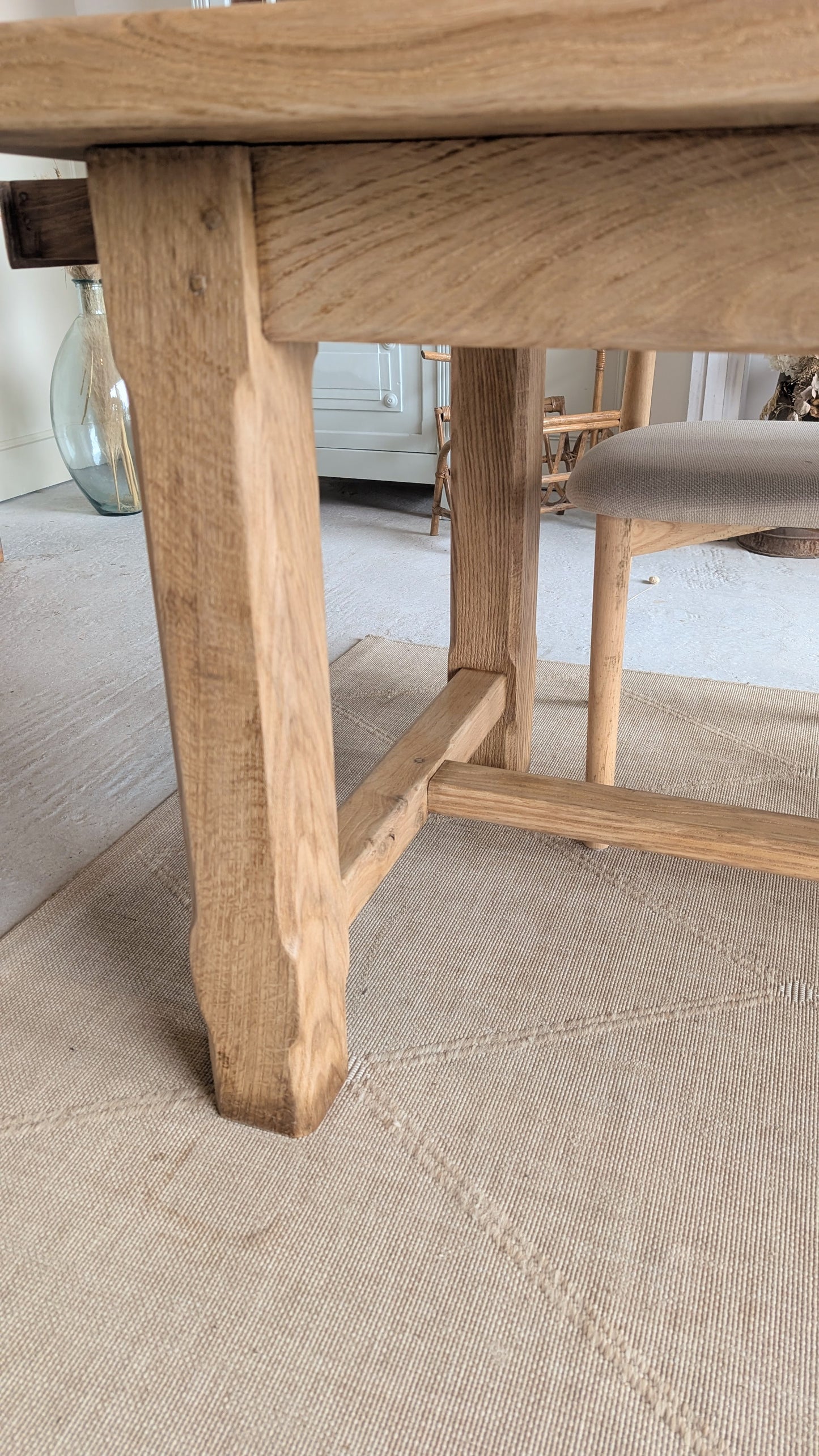 Table rectangulaire en chêne