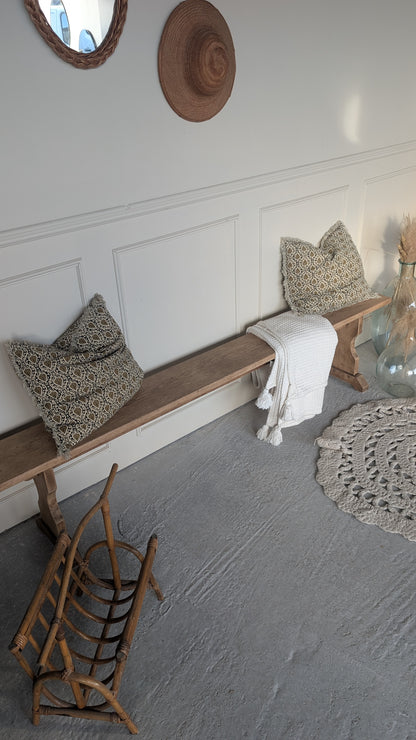 Banc ancien en chêne