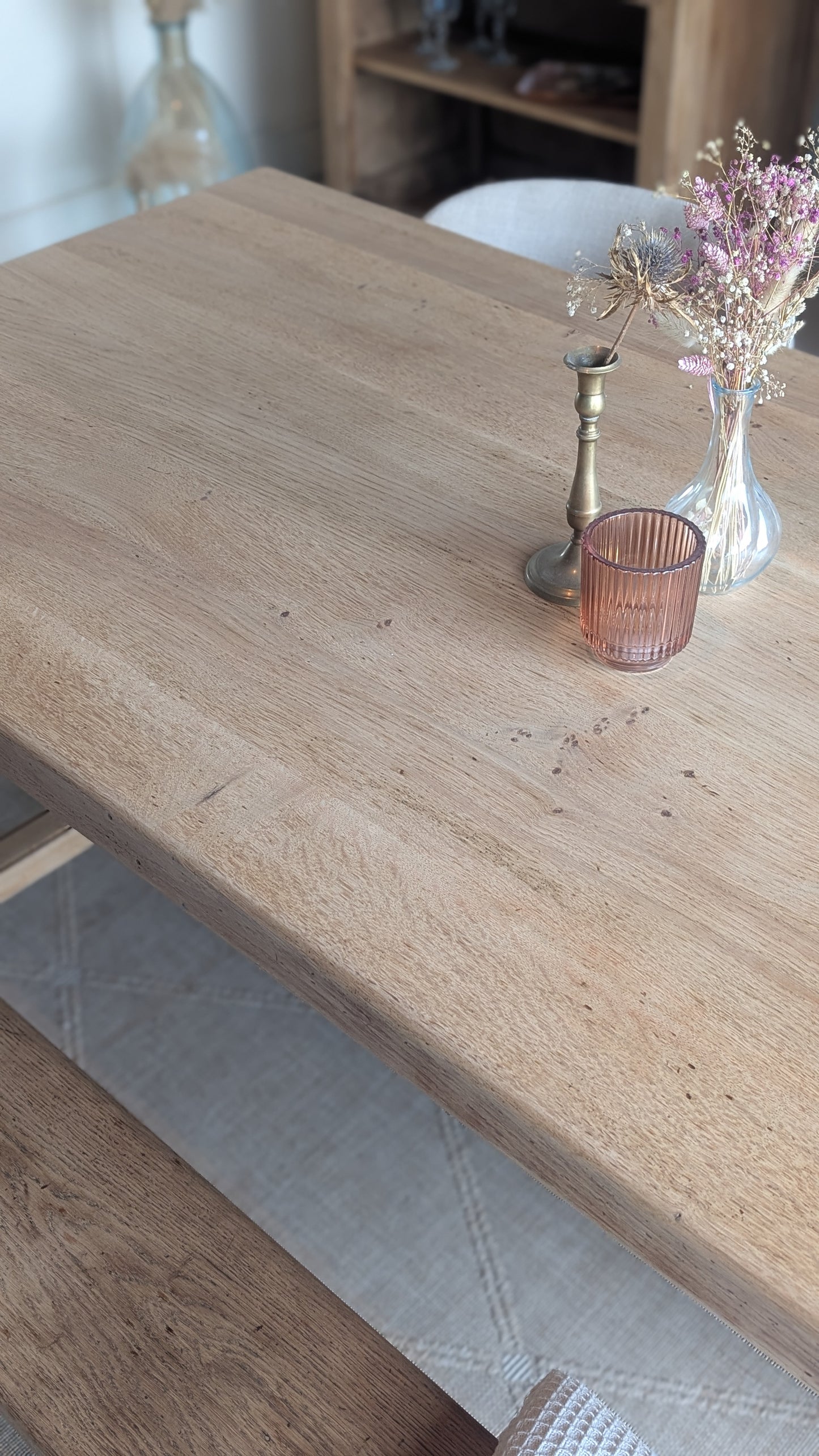 Table de ferme avec rallonges