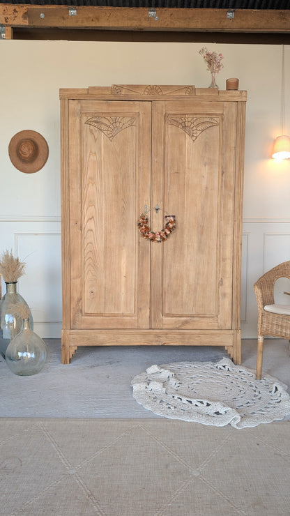 Armoire en Chêne Art déco