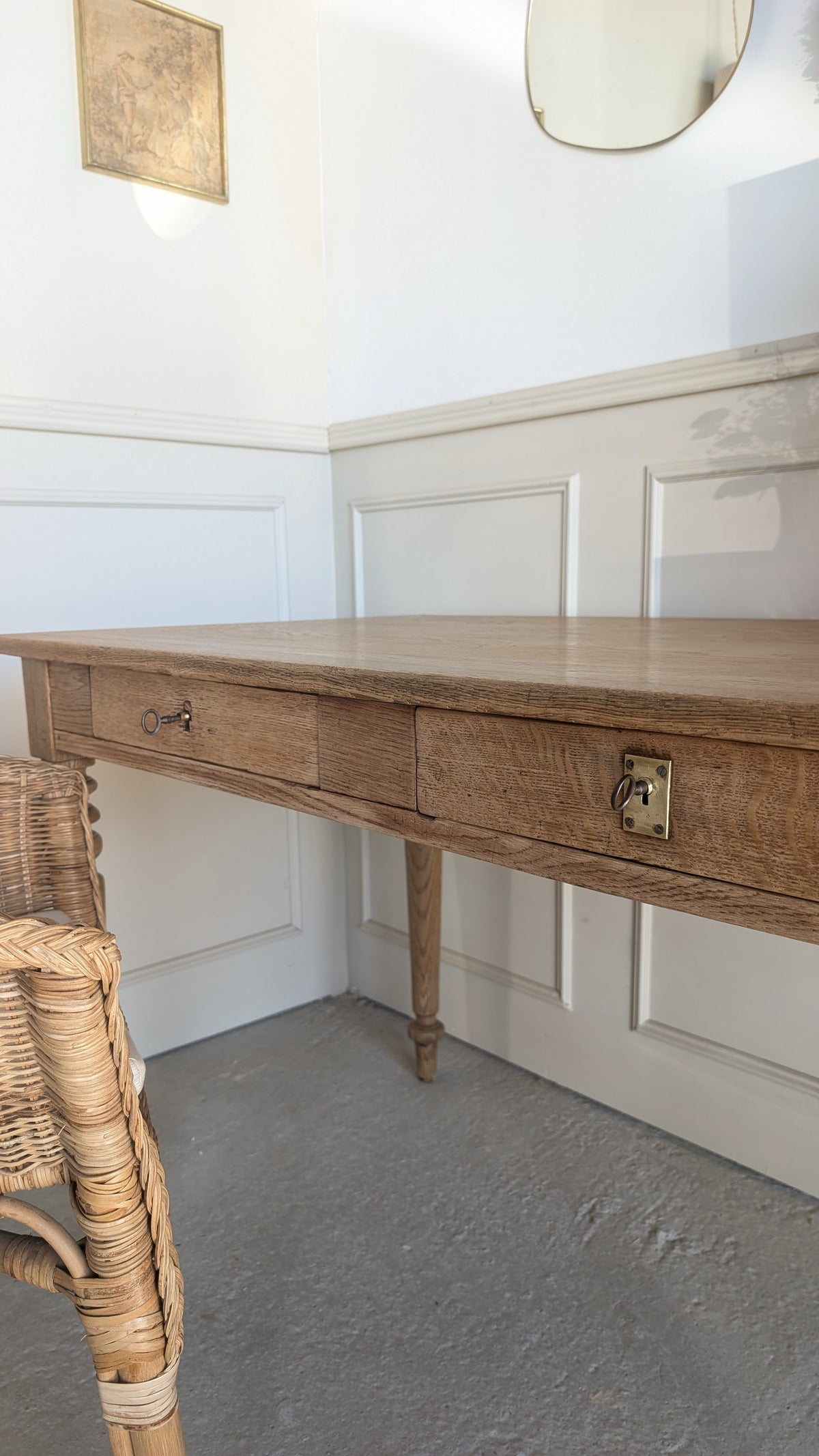 Bureau en chêne