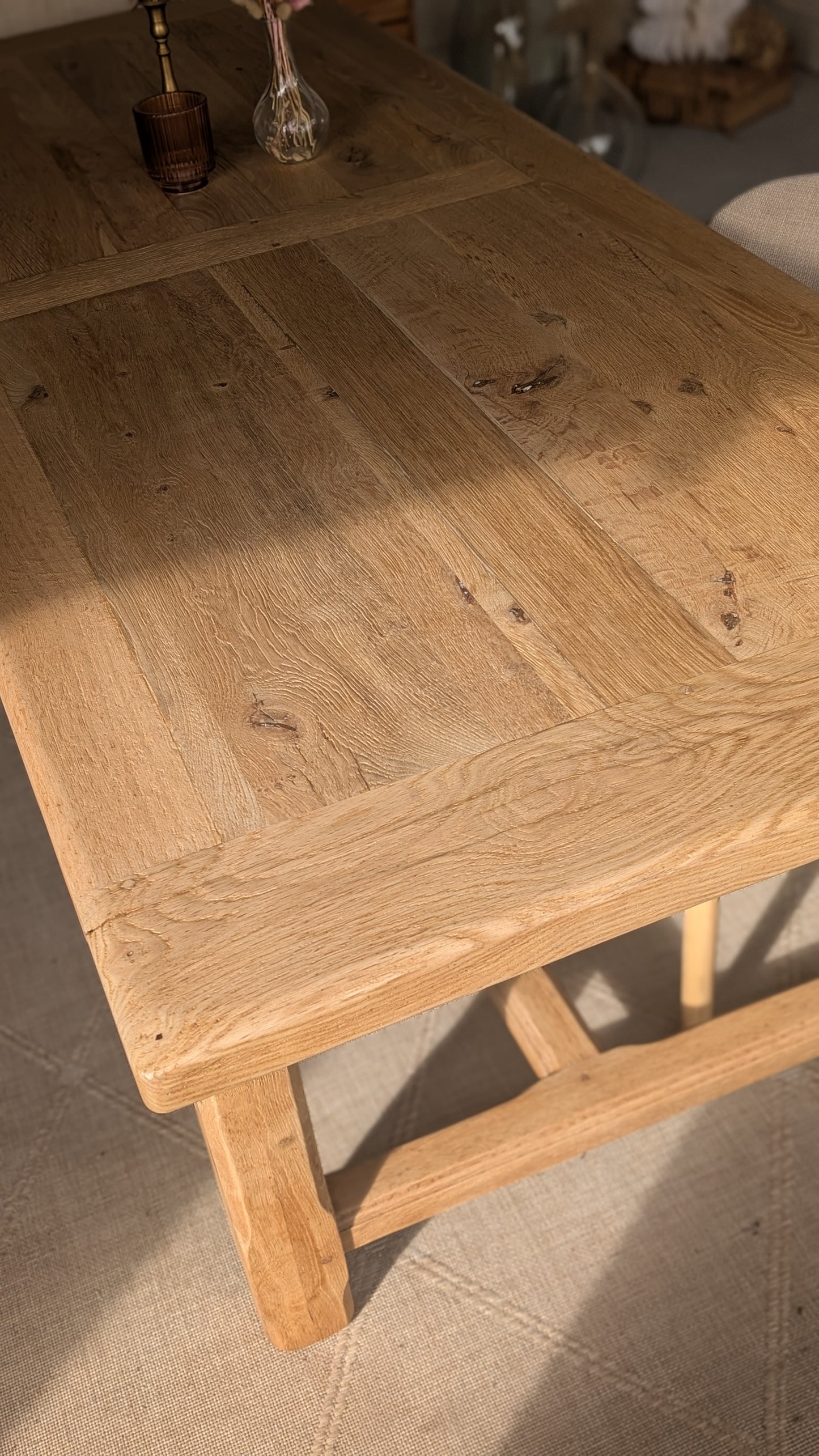 Table rectangulaire en chêne