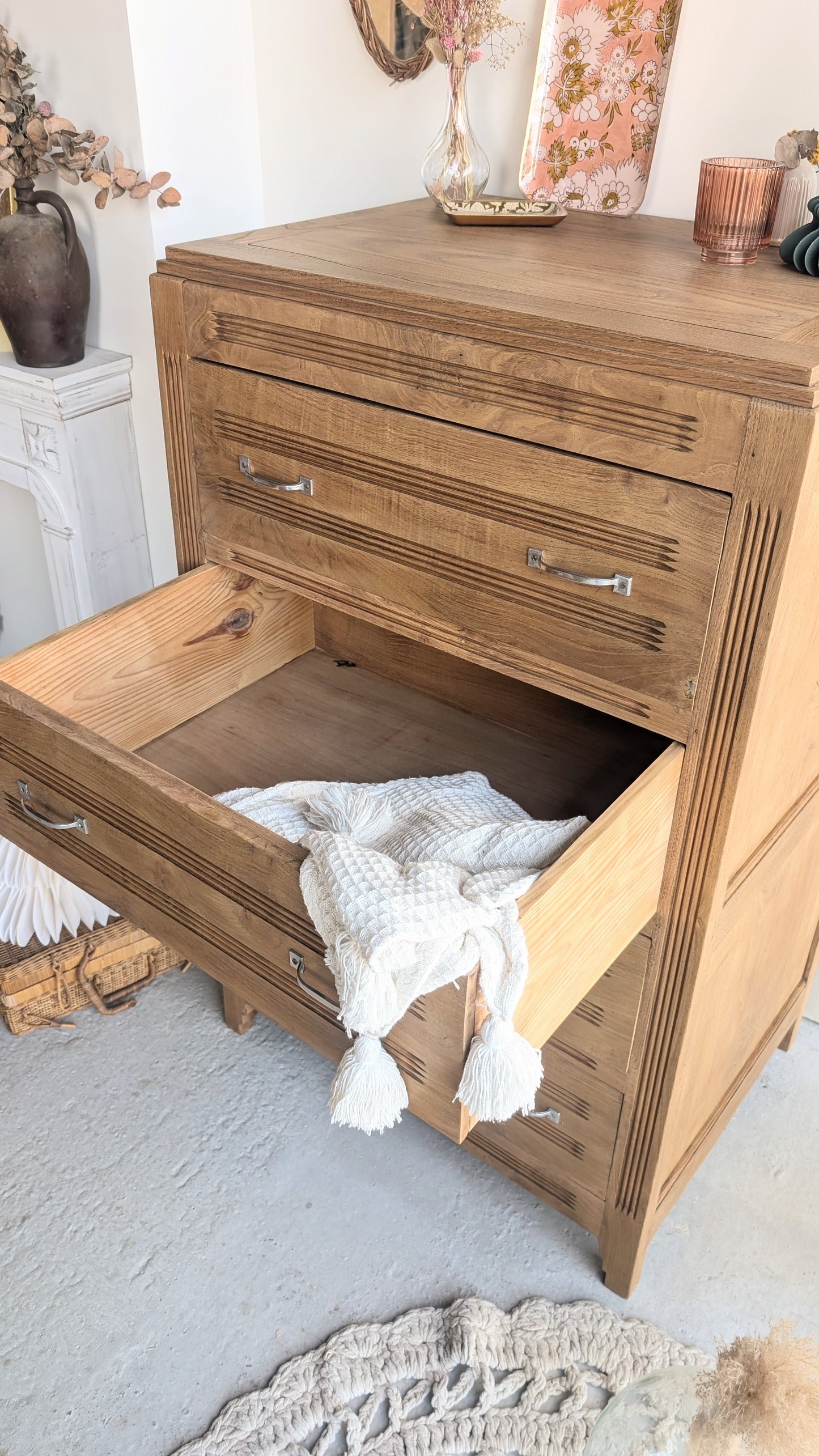 Chiffonnier - Commode en chêne