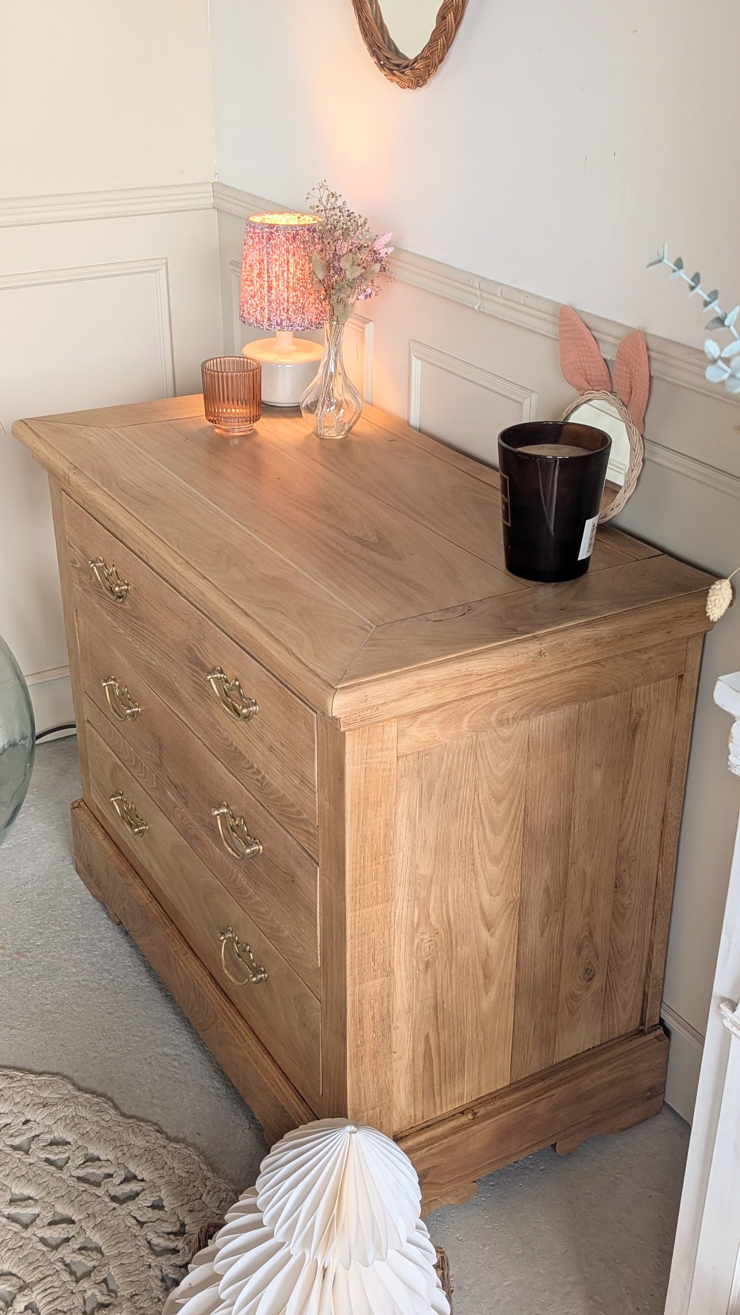 Commode en chêne