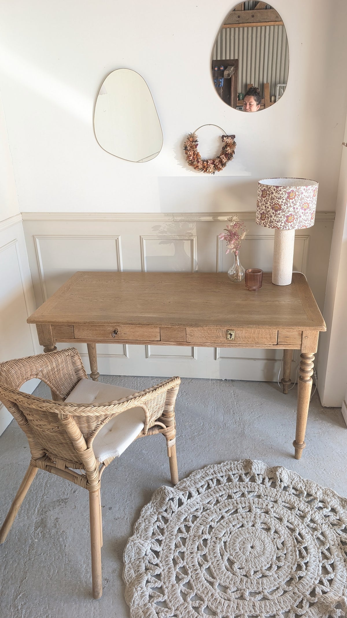 Bureau en chêne