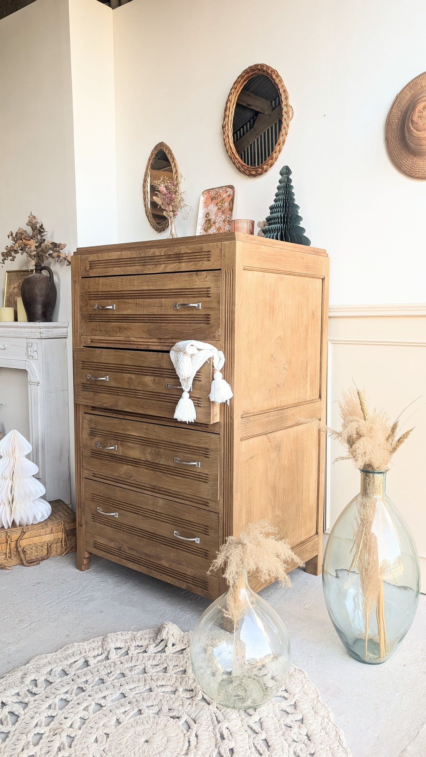 Chiffonnier - Commode en chêne