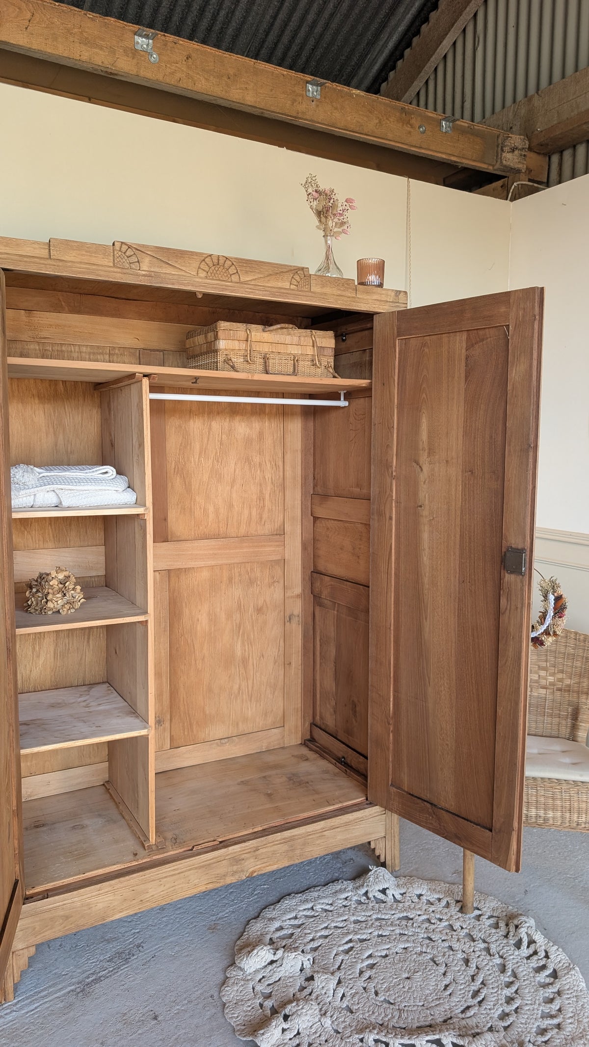 Armoire en Chêne Art déco