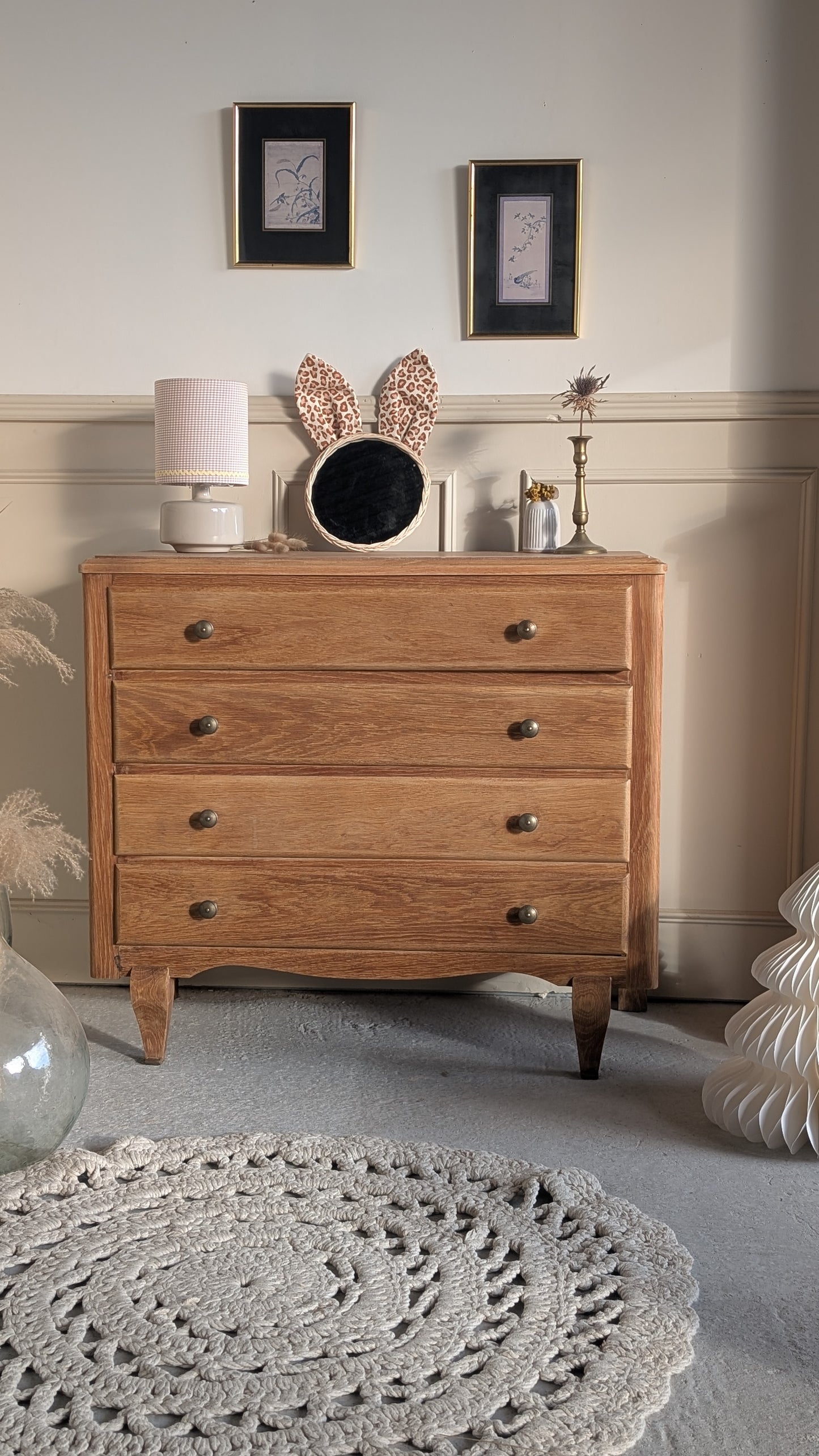 Commode chêne